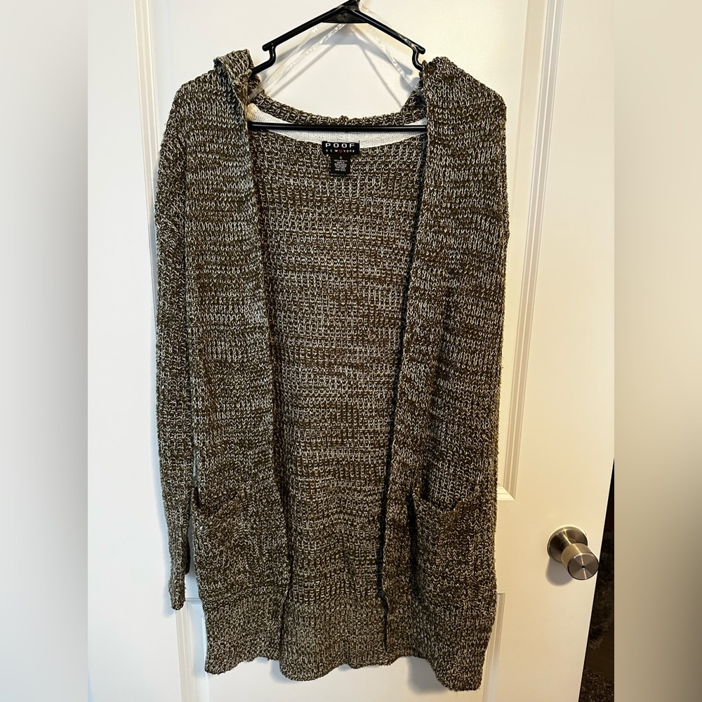 Poof cardigan, small